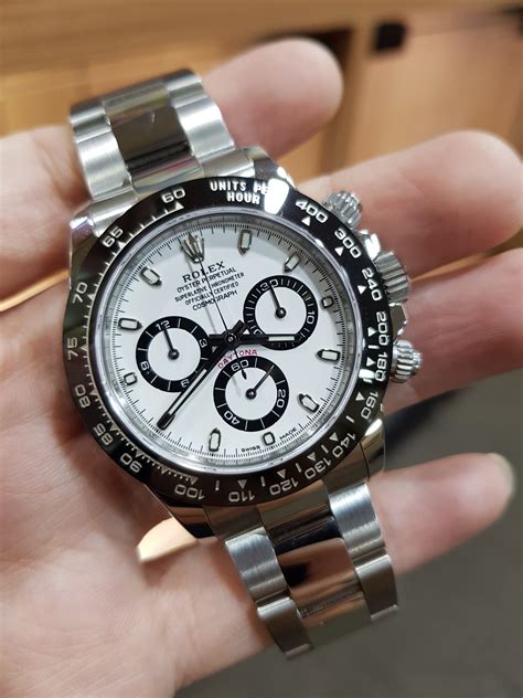 rolex daytona cosmograph price 2018|rolex daytona panda price chart.